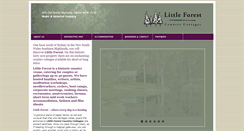 Desktop Screenshot of littleforest.com.au