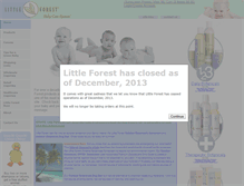 Tablet Screenshot of littleforest.com